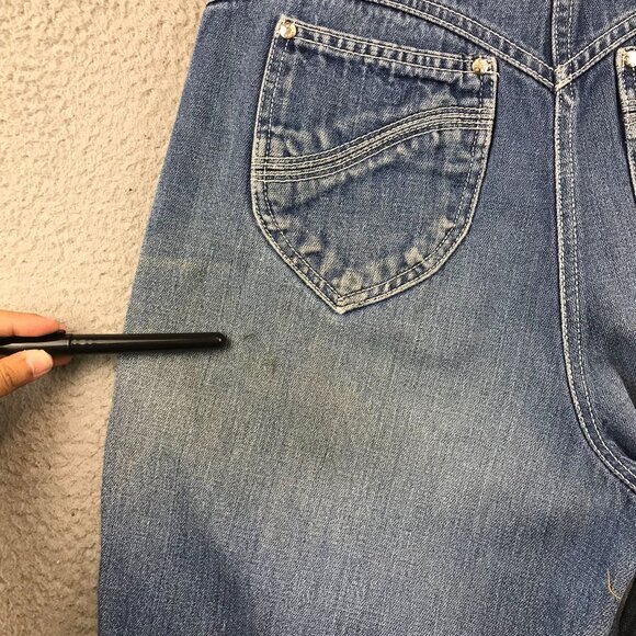 Vintage Gitano Womens High-Waisted Relaxed Fit Jeans Size 14 100% Cotton - Picture 11 of 15